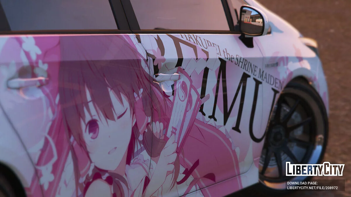 Toyota Prius Hakurei Reimu / GTA 5