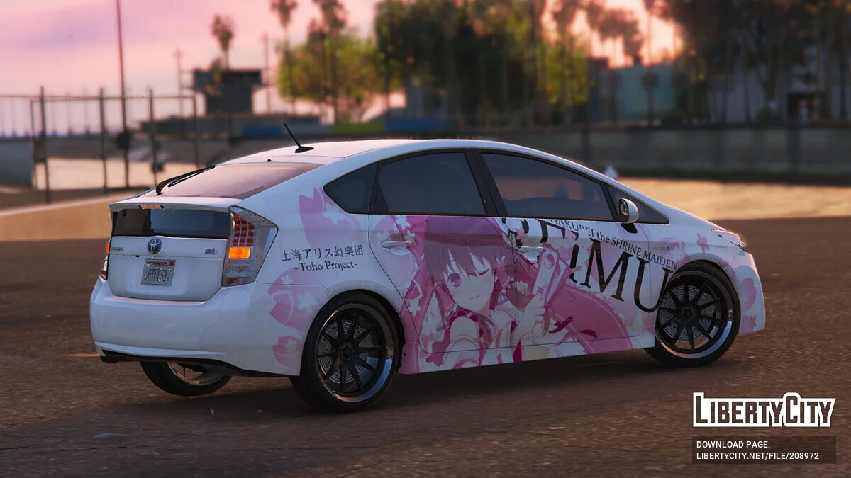 Toyota Prius Hakurei Reimu / GTA 5