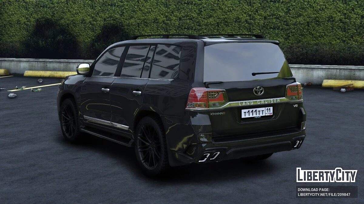 2018 Toyota LC200 Khann Kit / GTA 5