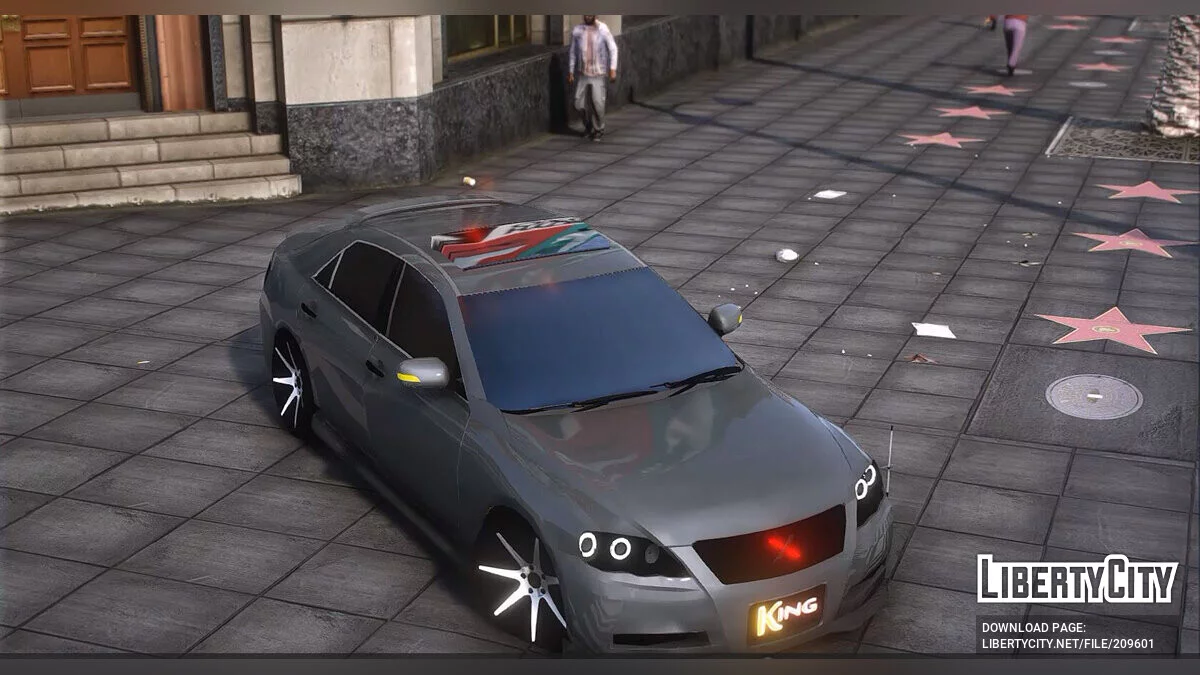 Toyota Mark X 300g Modified And HQ Interior v1.1 / جي تي أي 5