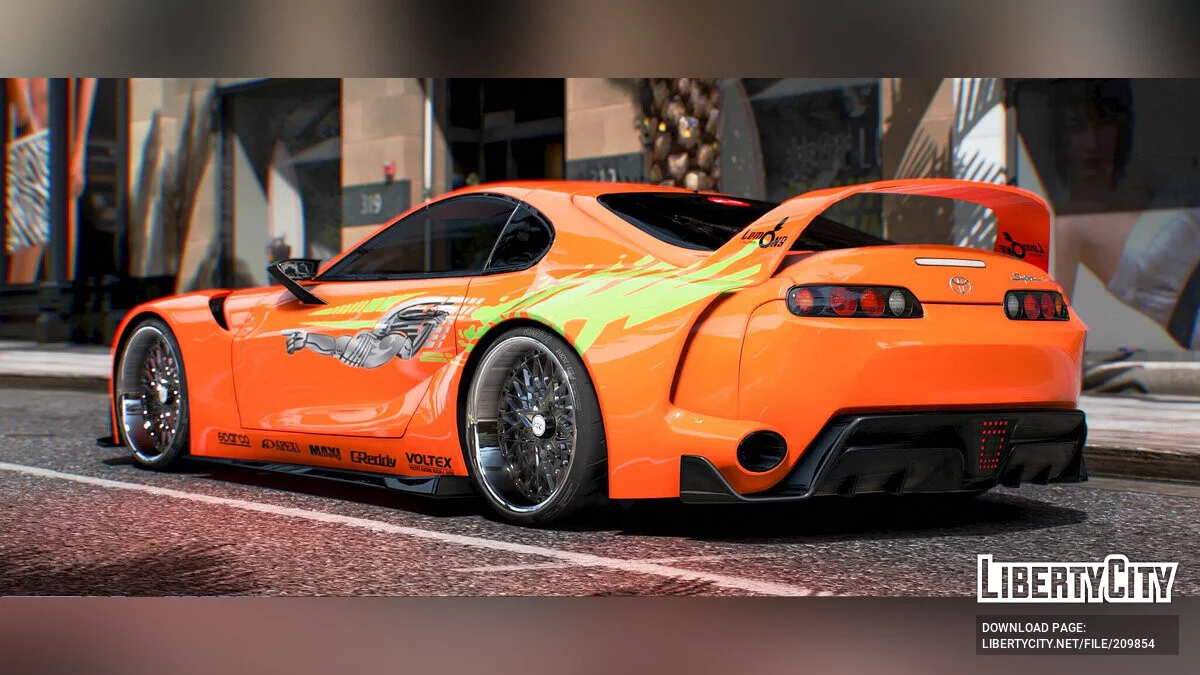 Toyota Supra FT1 Vyga Saleem 2 / GTA 5