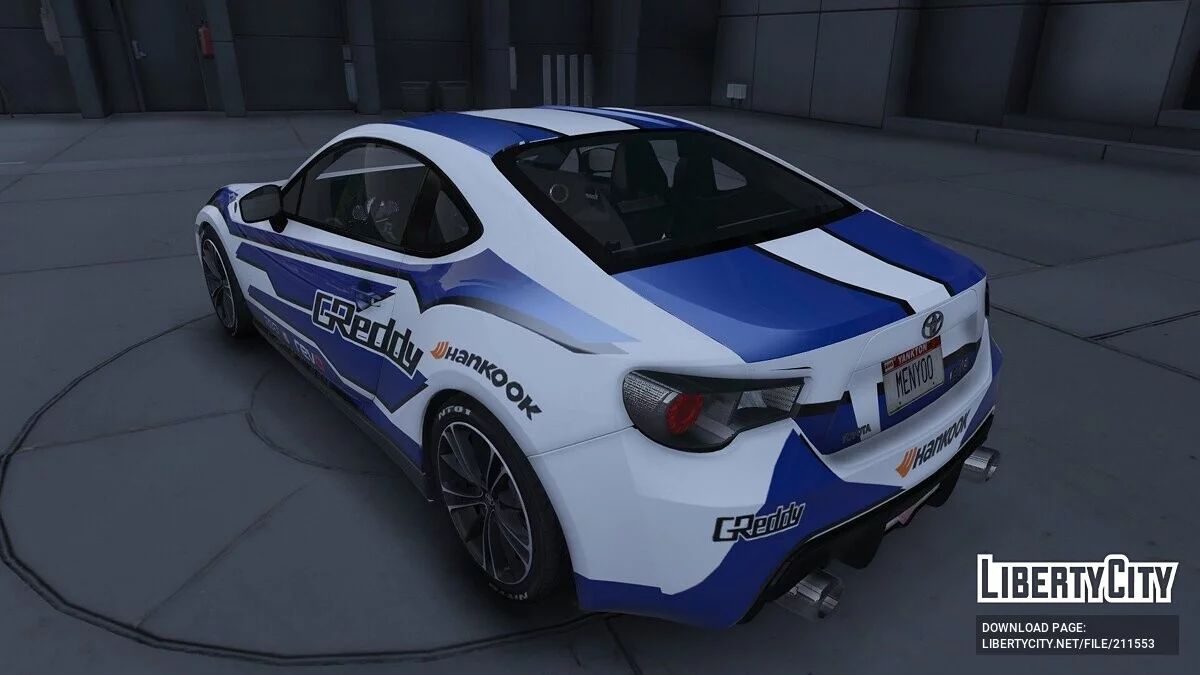 Toyota GT86 Greddy / GTA 5