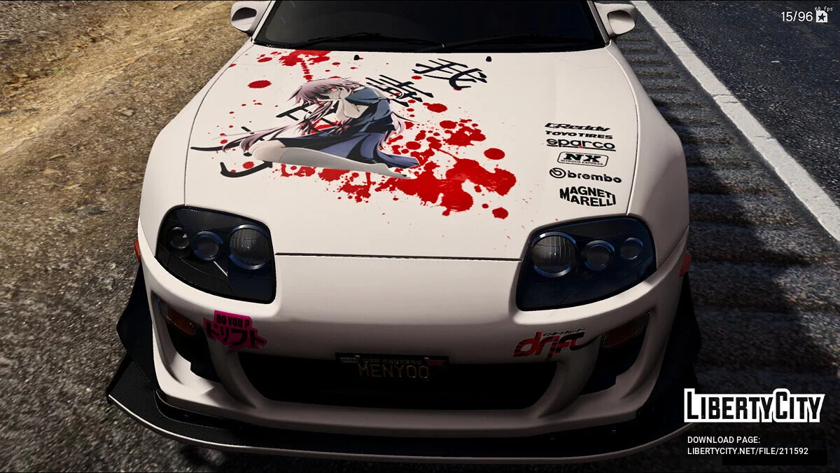 Toyota Supra (JZA80) Yuno Gasai / GTA 5