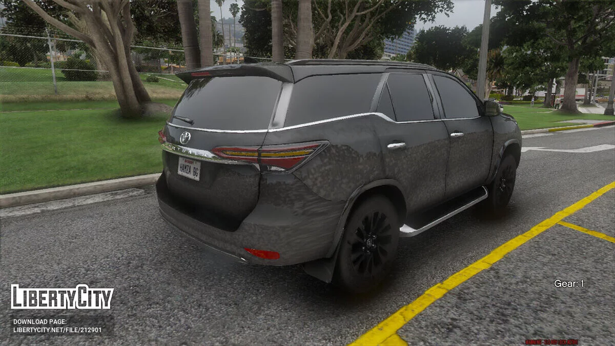 Toyota Fortuner 2022 v1.5 / GTA 5