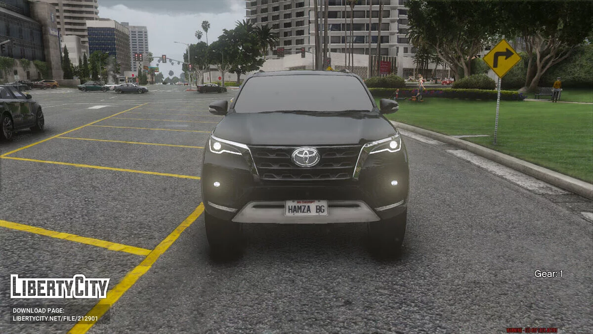 Toyota Fortuner 2022 v1.5 / GTA 5