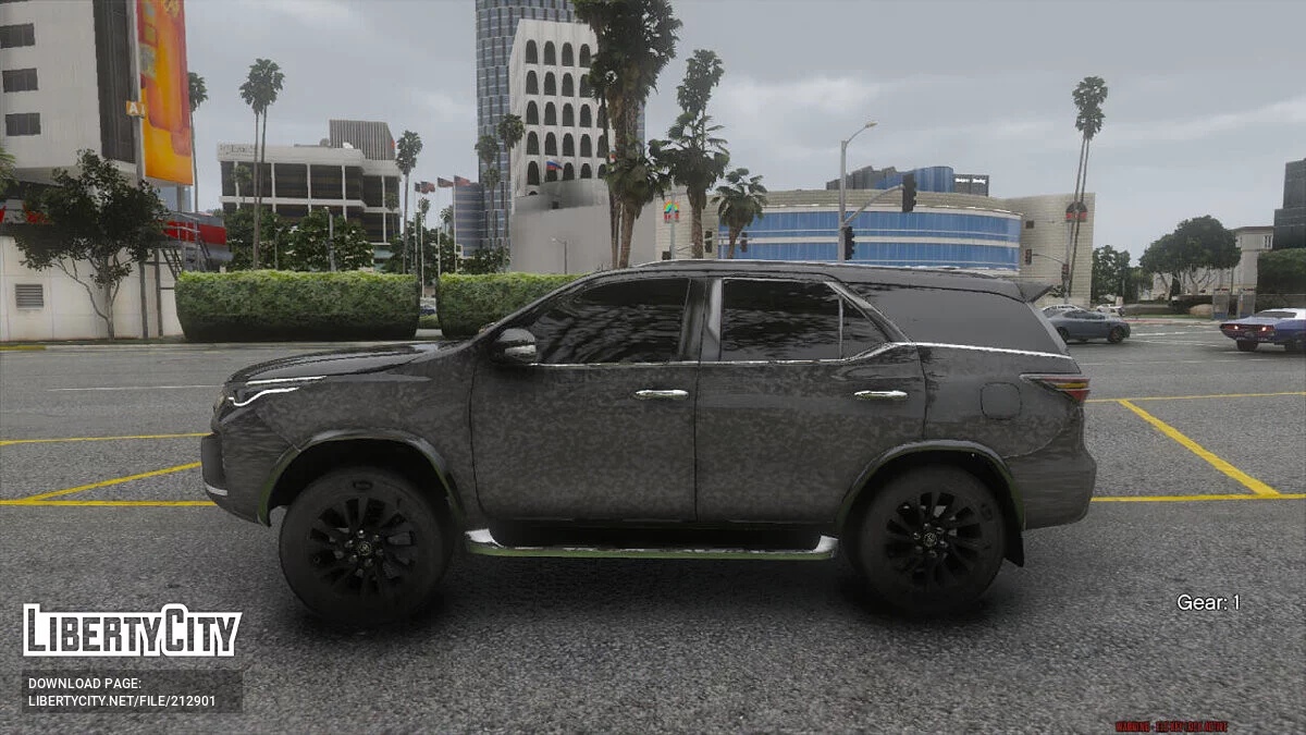 Toyota Fortuner 2022 v1.5 / GTA 5