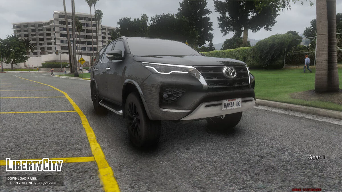 Toyota Fortuner 2022 v1.5 / GTA 5