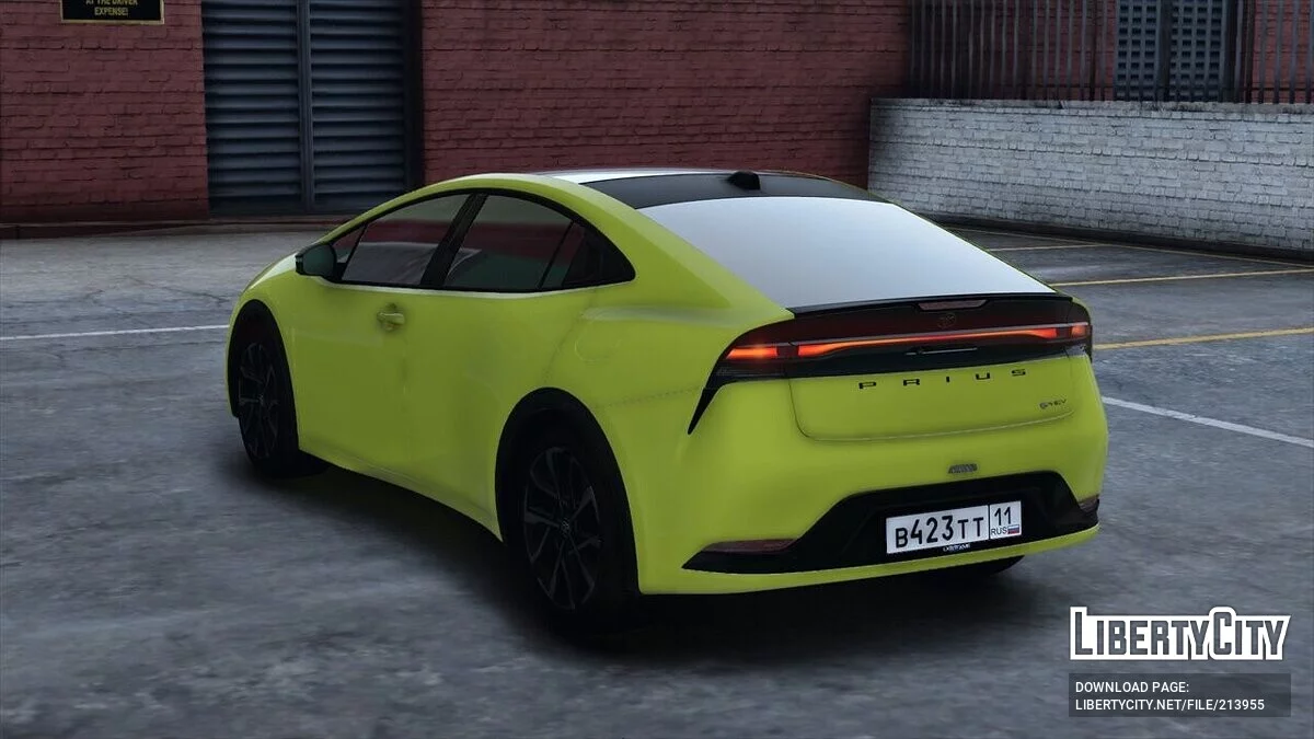 2024 Toyota Prius [Add-On | RU Plates | Extras] / جي تي أي 5