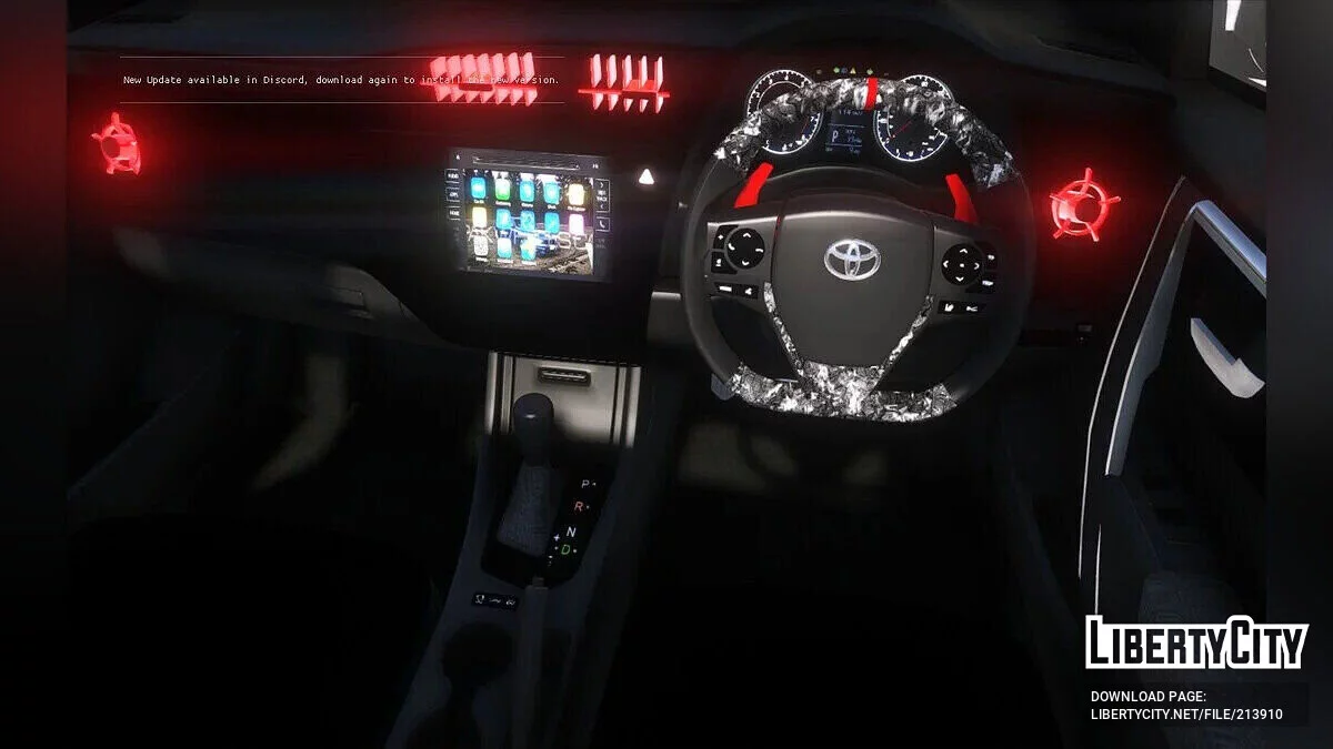 Toyota Corolla AltisX v1.0 / GTA 5