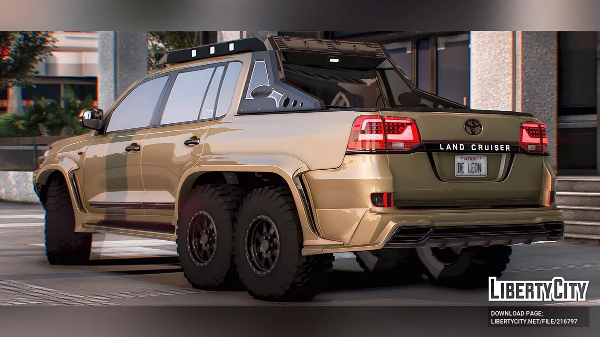 6x6 Toyota Land Cruser / GTA 5