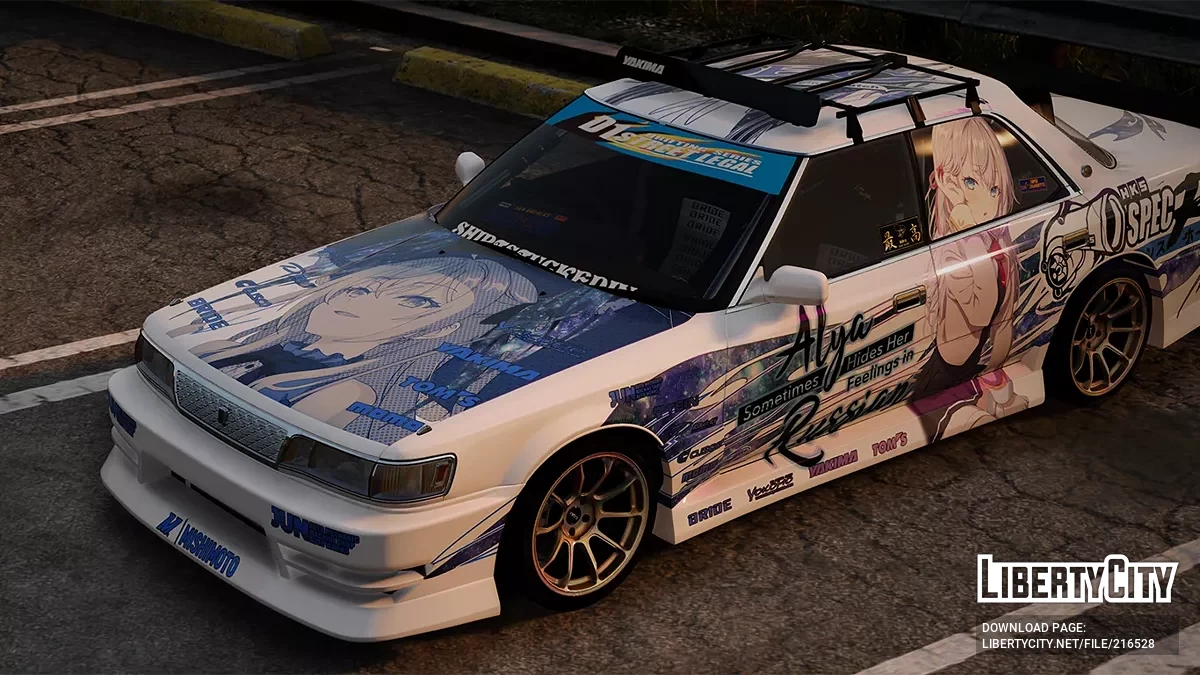 Toyota Chaser GT Twin Turbo 1991 (JZX81) v1.1 / GTA 5