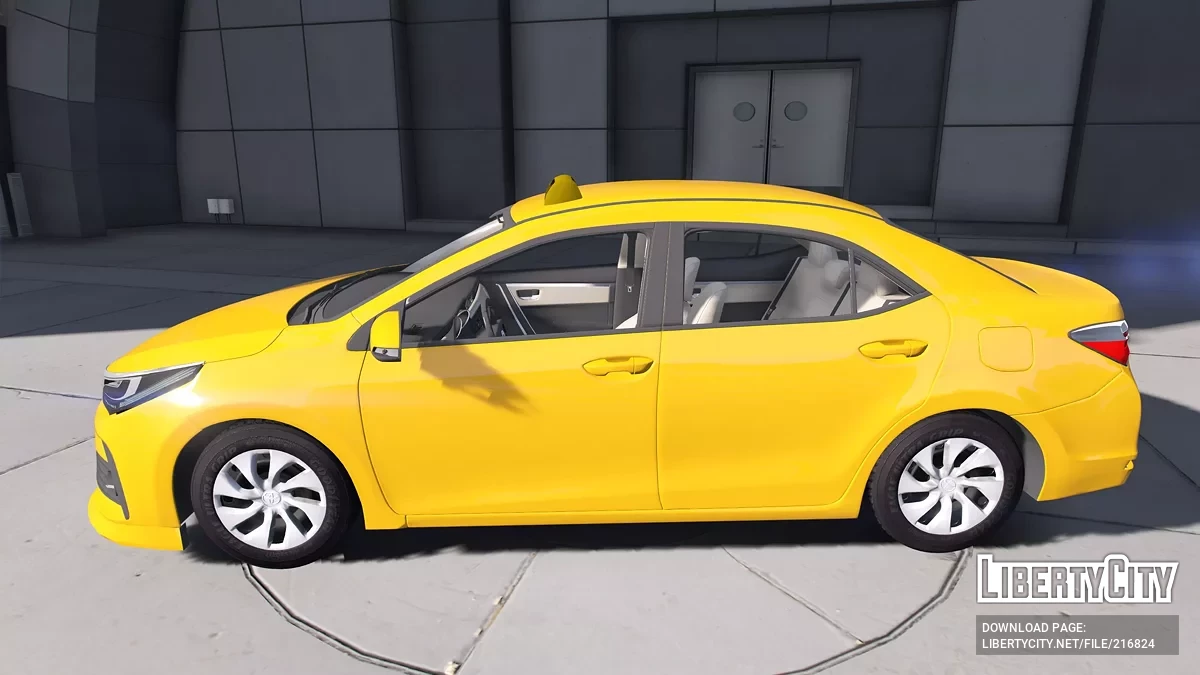 Toyota Corolla Etiket Táxi / GTA 5