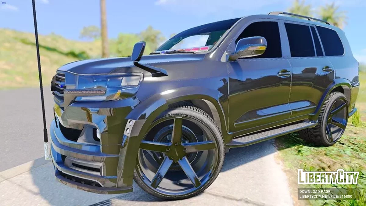 Toyota Land Cruiser Zmodyfikowany / GTA 5