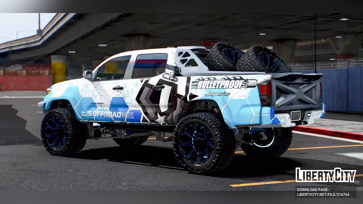 丰田Tacoma 4x4越野车 / GTA 5