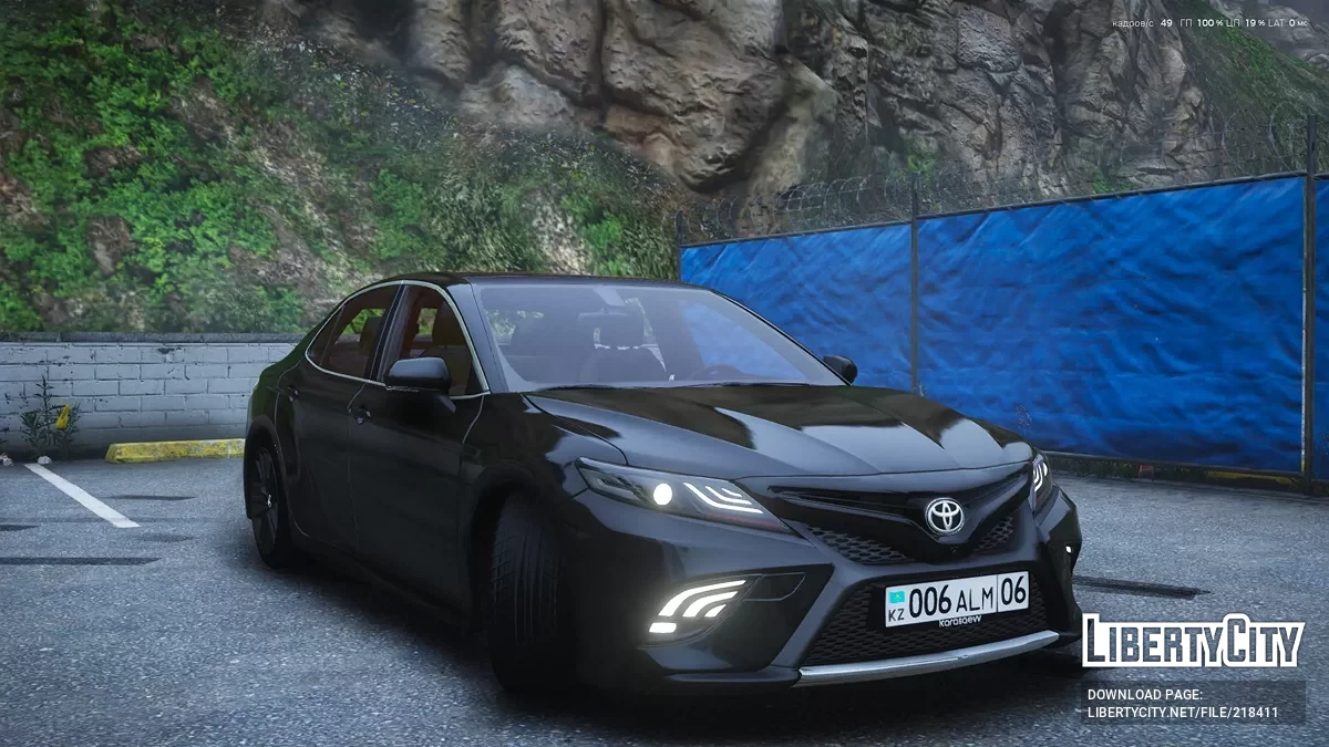 Toyota Camry XSE 2018 (XV70) / GTA 5