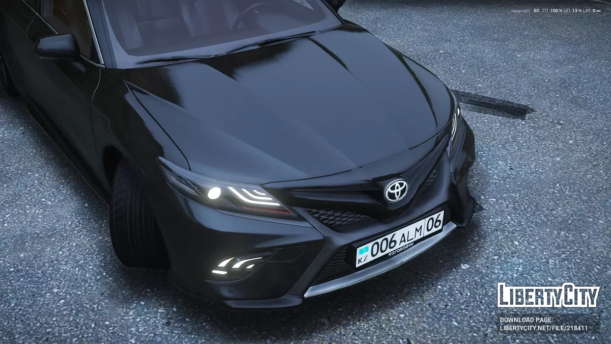 Toyota Camry XSE 2018 (XV70) / GTA 5