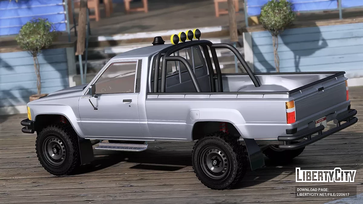 Toyota Hilux Xtra Cab SR5 4x4 1985-1990 ''Marty McFly'' / GTA 5