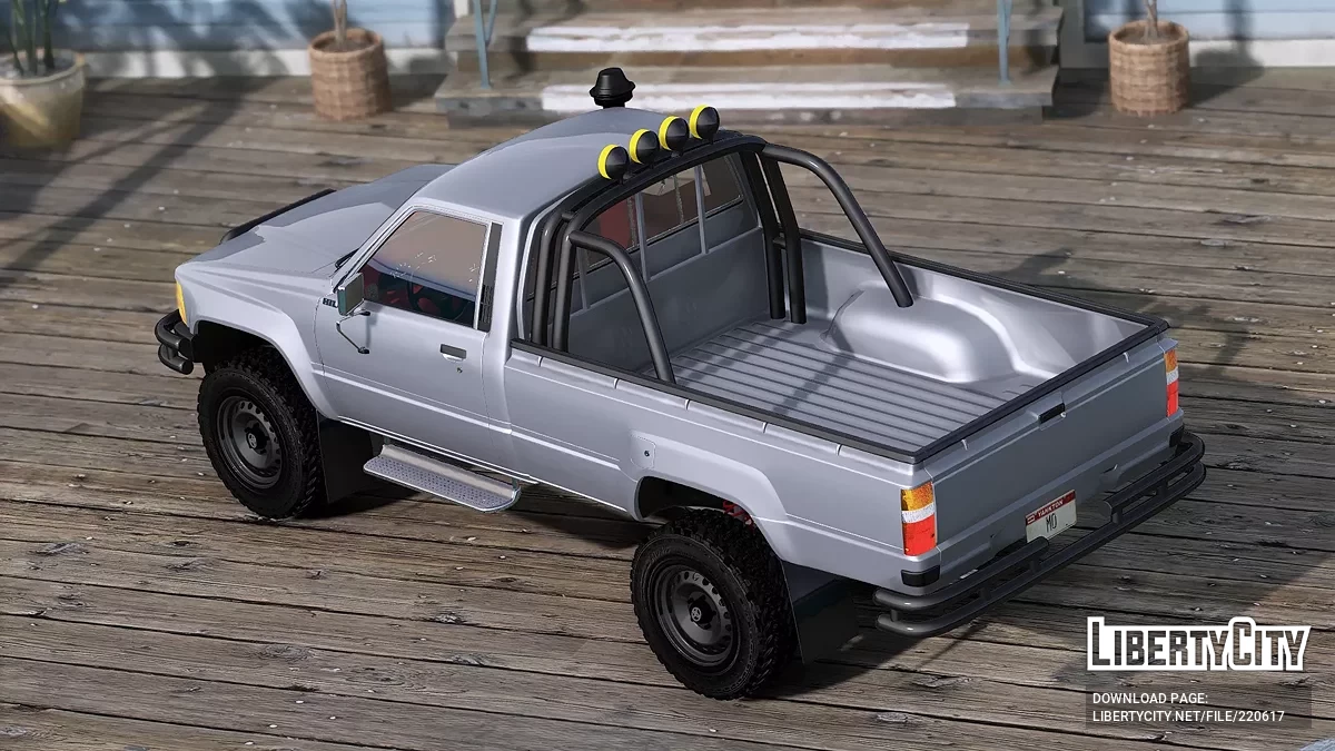 Toyota Hilux Xtra Cab SR5 4x4 1985-1990 ''Marty McFly'' / GTA 5