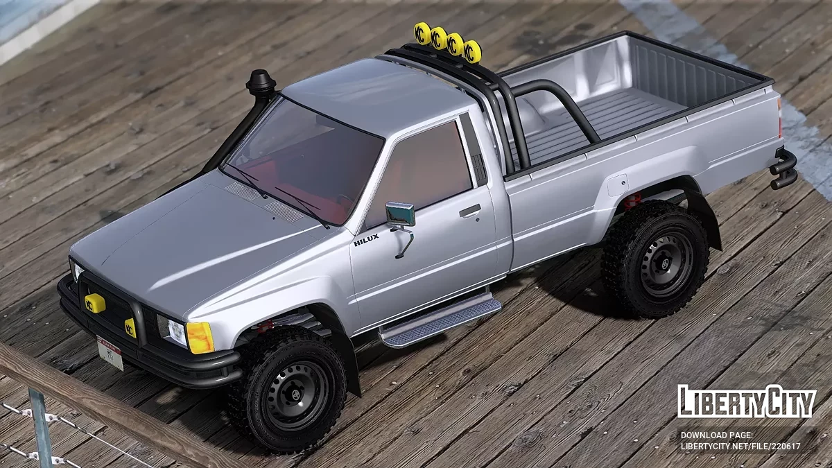 Toyota Hilux Xtra Cab SR5 4x4 1985-1990 ''Marty McFly'' / GTA 5