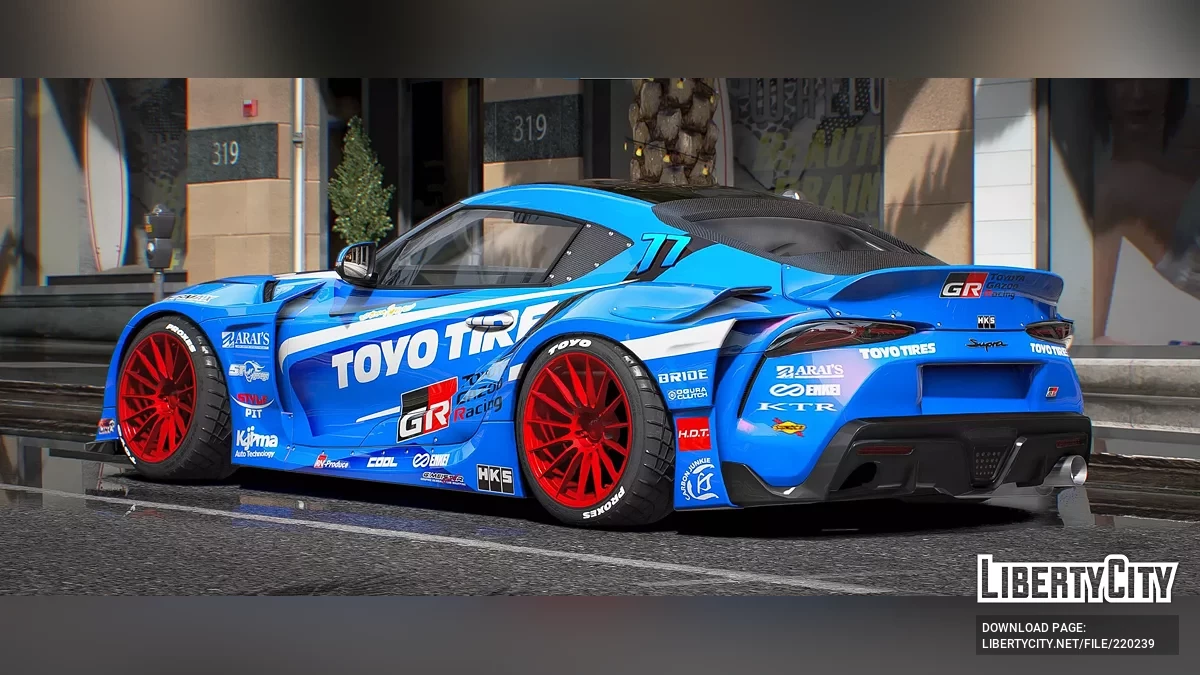 Toyota Supra A90 Hokuto Matsuyama / جي تي أي 5