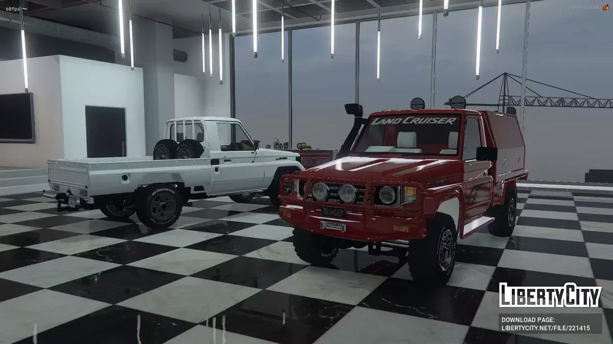 Toyota 75 series pack Troopcarrier v1 / GTA 5