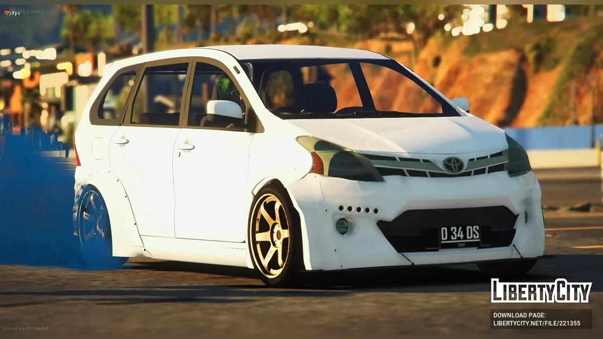 Toyota Avanza 2012 Rocket Bunny / GTA 5