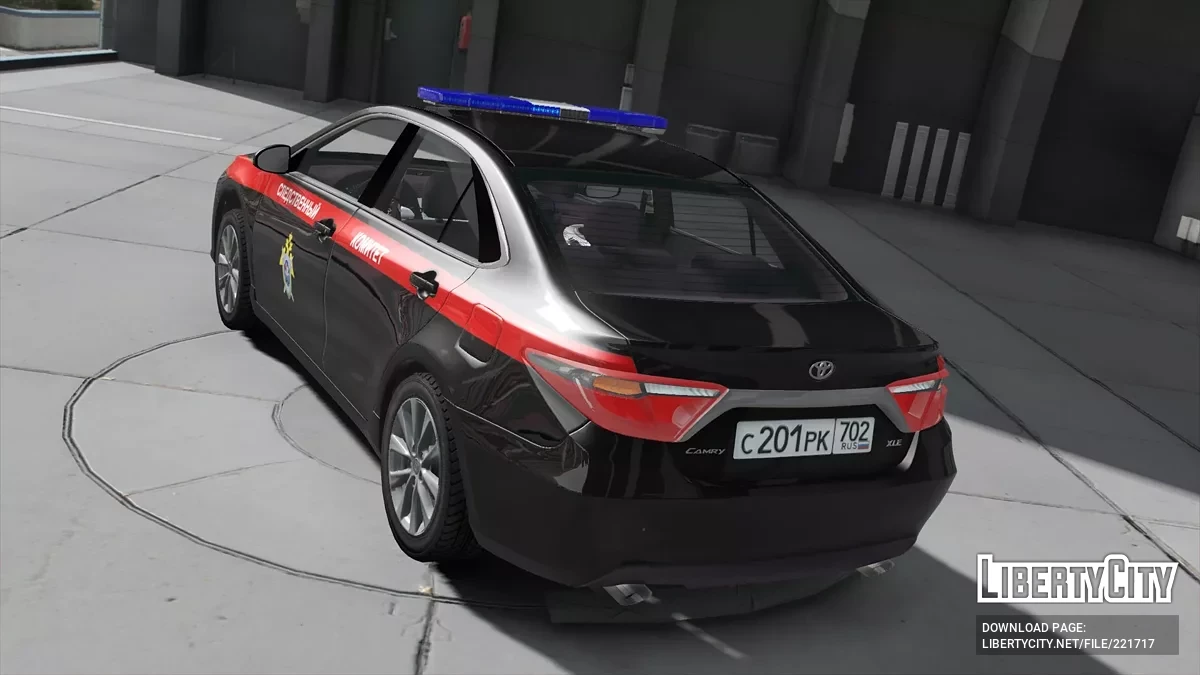 Toyota Camry XLE Слідчий комітет / GTA 5
