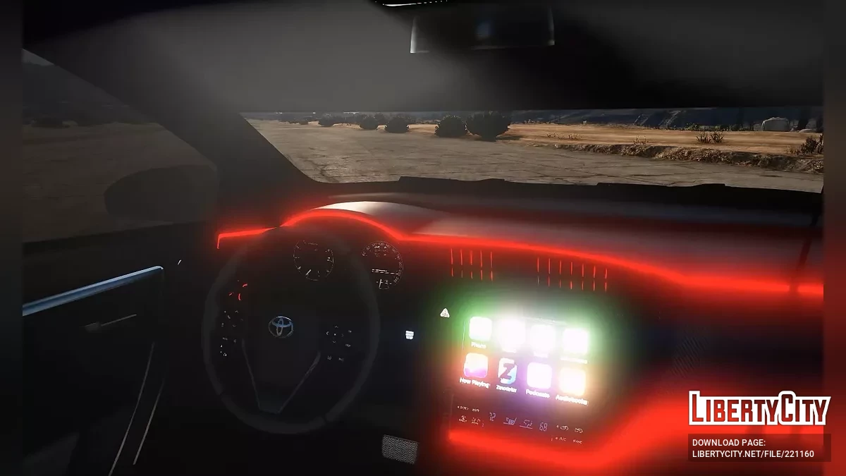 Toyota Grandi X 1.8 Ghost Modified v1.1 / GTA 5