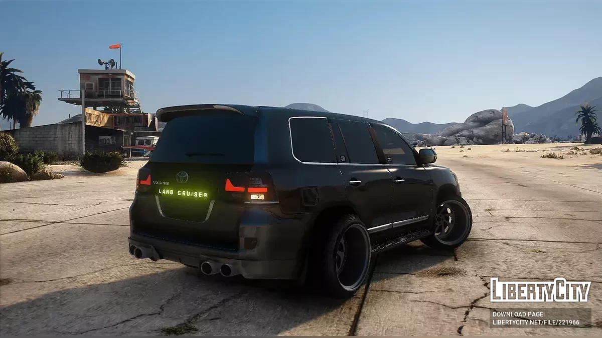 Toyota Land Cruiser Modified v1.1 / GTA 5
