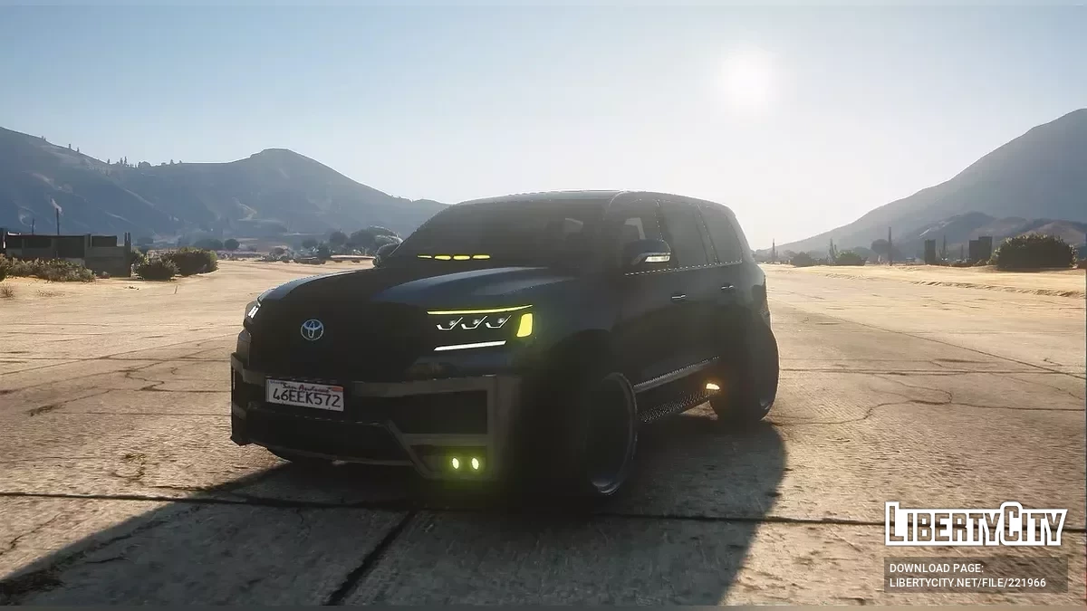 Toyota Land Cruiser Modified v1.1 / GTA 5