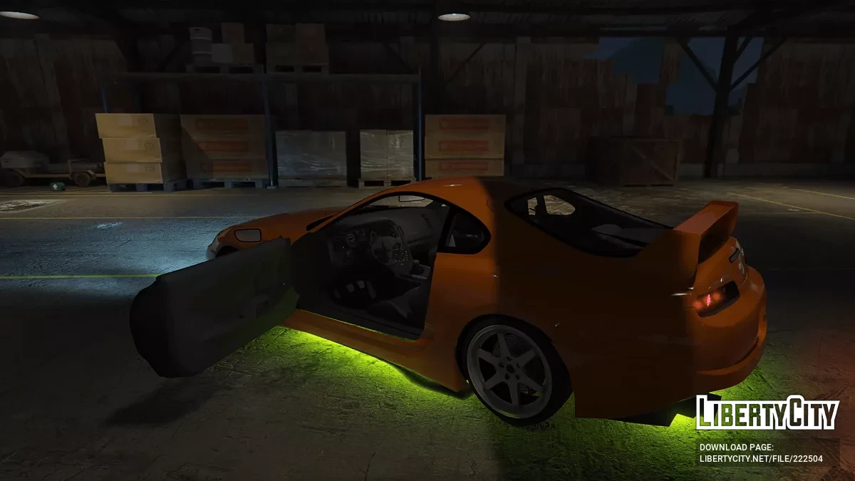 تويوتا سوبرا ل GTA V معززة V1.0 / جي تي أي 5