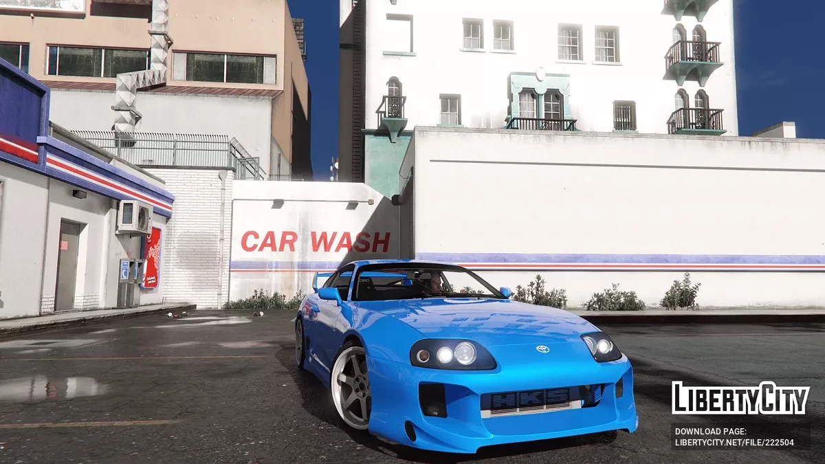 تويوتا سوبرا ل GTA V معززة V1.0 / جي تي أي 5