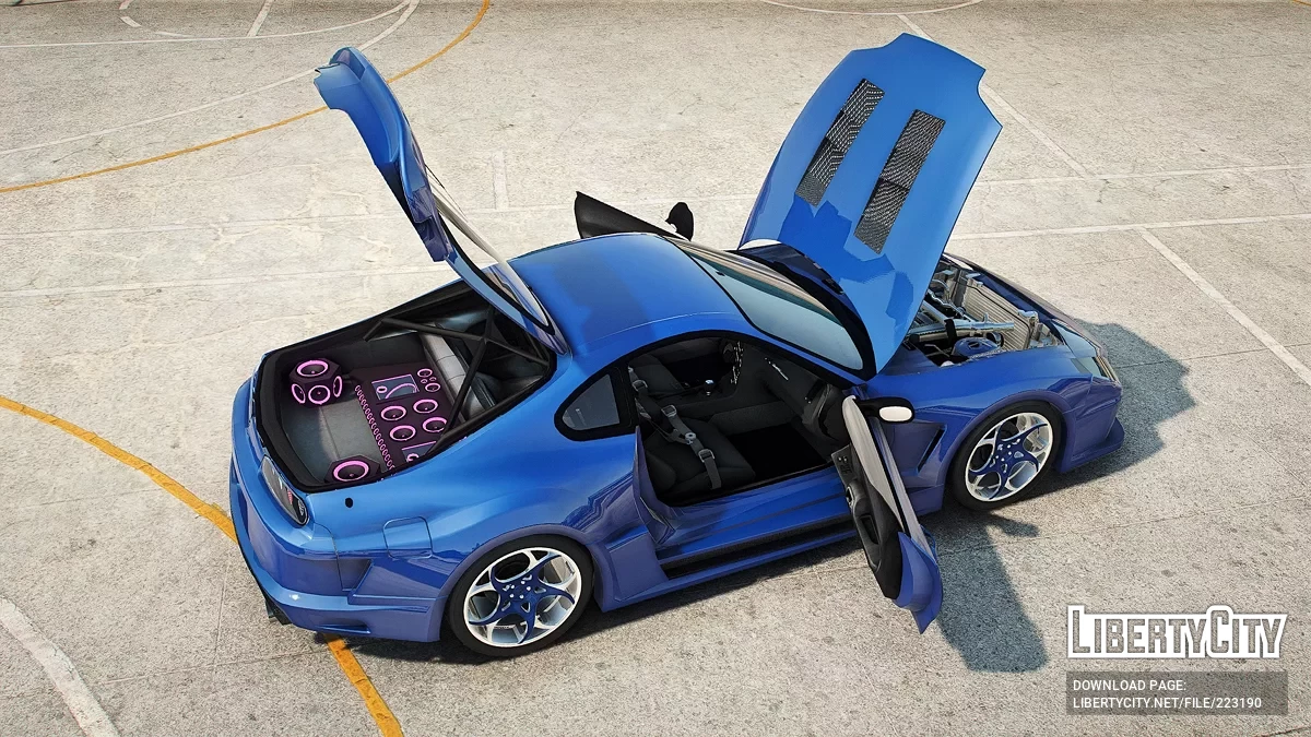 1999 Toyota Supra MK4 Smokey Nagata / GTA 5