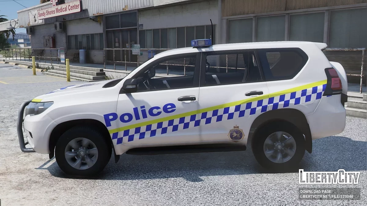 Поліція Тасманії на 2023 Toyota Land Cruiser Prado / GTA 5