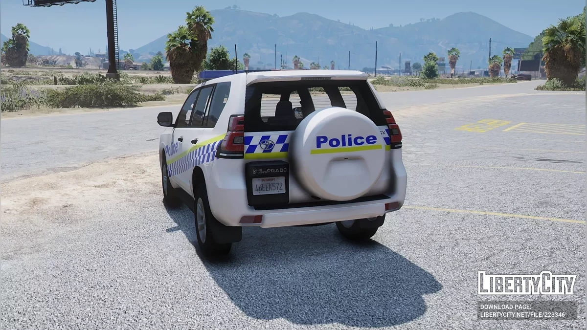 Поліція Тасманії на 2023 Toyota Land Cruiser Prado / GTA 5