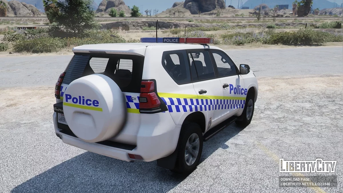 Поліція Тасманії на 2023 Toyota Land Cruiser Prado / GTA 5