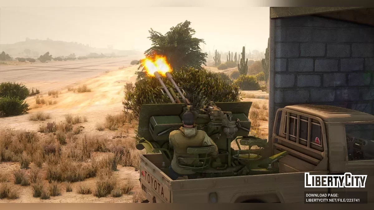 تويوتا لاند كروزر j79 2020 | ZU-23 v1.0 / جي تي أي 5