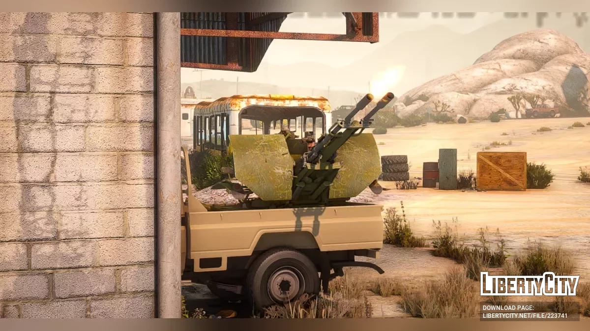 تويوتا لاند كروزر j79 2020 | ZU-23 v1.0 / جي تي أي 5