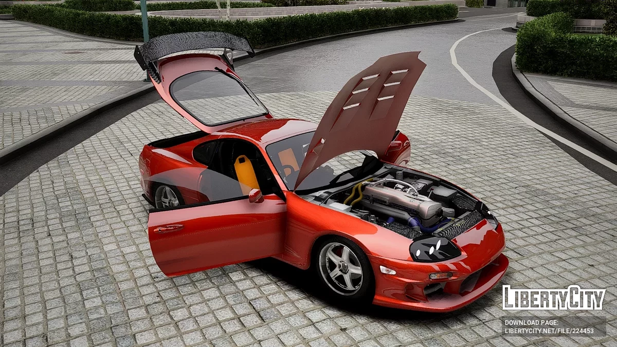 2001 Toyota Supra MK4 Top Secret / GTA 5