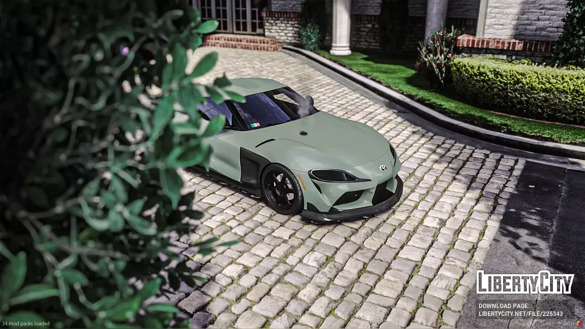 Toyota Supra A90 mkv.jay’s 900+ HP IRL Drag Replica / GTA 5
