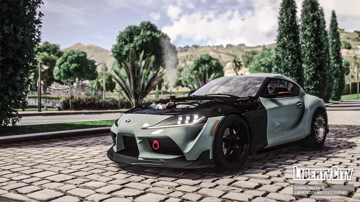 Toyota Supra A90 mkv.jay’s 900+ HP IRL Drag Replica / GTA 5