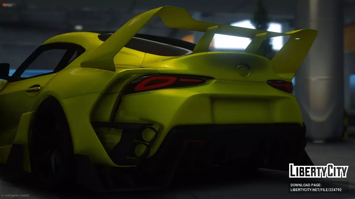 Hycade Kiti ile Toyota Supra A90 / GTA 5