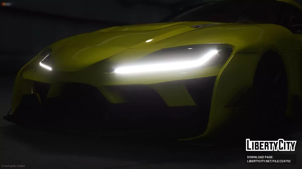 Hycade Kiti ile Toyota Supra A90 / GTA 5