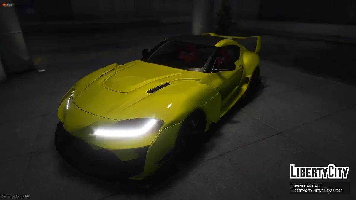 Hycade Kiti ile Toyota Supra A90 / GTA 5