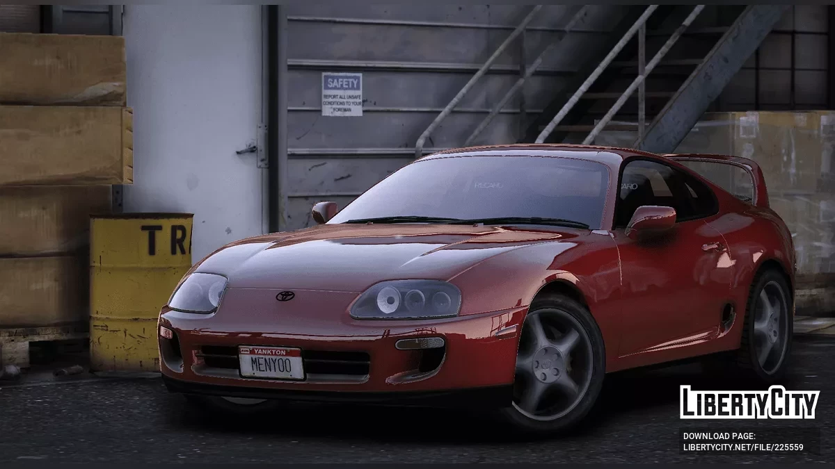 Toyota Supra RZ 1998 v1.0 / GTA 5