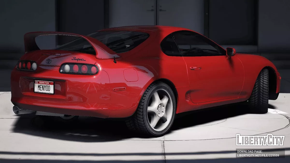Toyota Supra RZ 1998 v1.0 / GTA 5