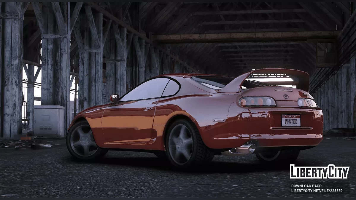 Toyota Supra RZ 1998 v1.0 / GTA 5