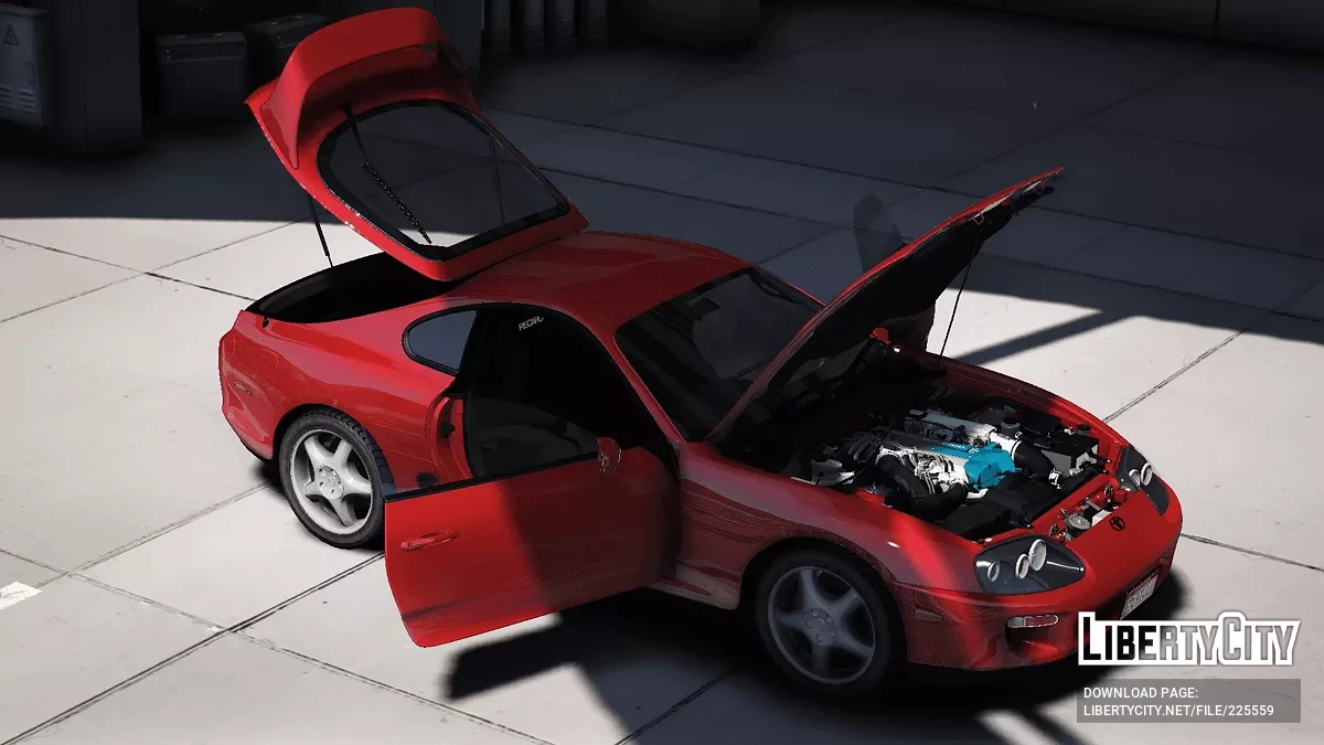 Toyota Supra RZ 1998 v1.0 / GTA 5