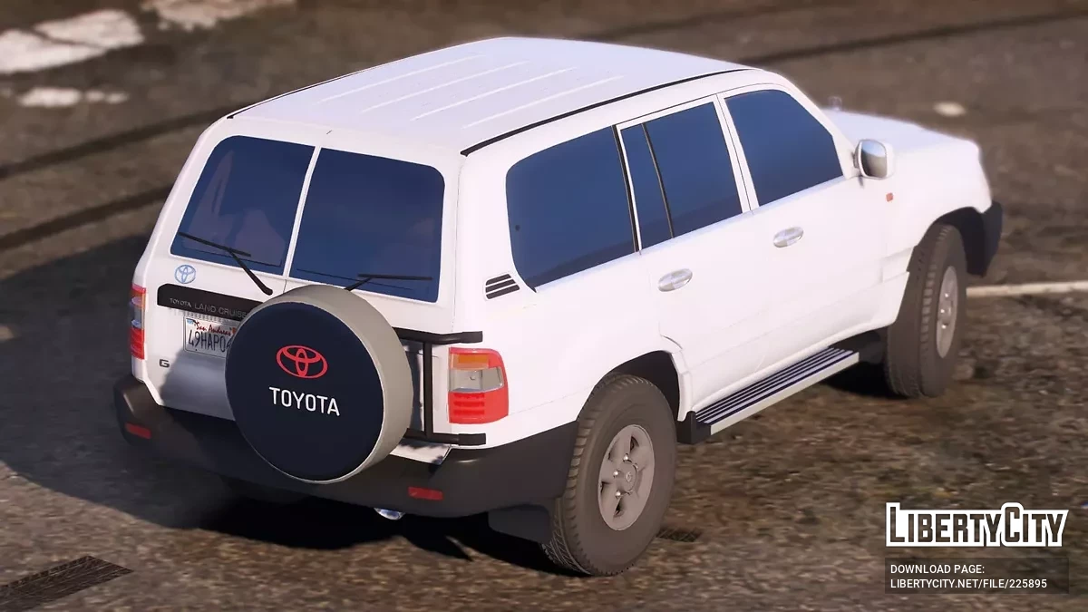 Toyota Land Cruiser G 2007 / GTA 5