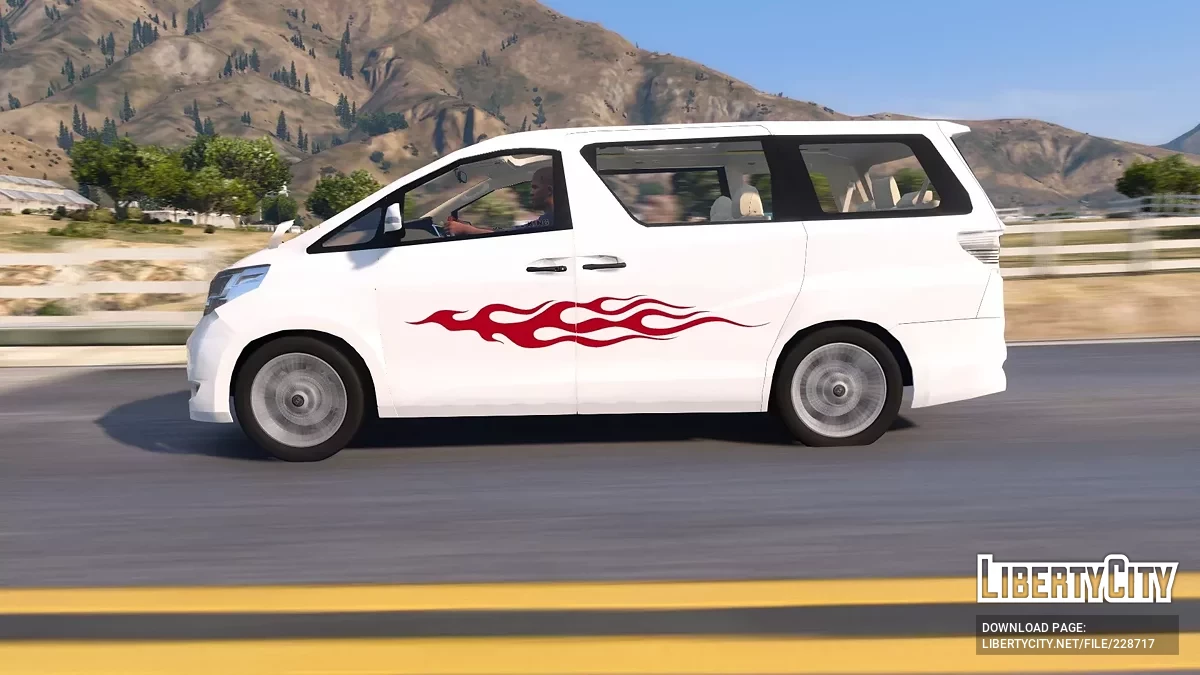 Toyota Alphard 350X GGH20 2012 Гібрид / GTA 5